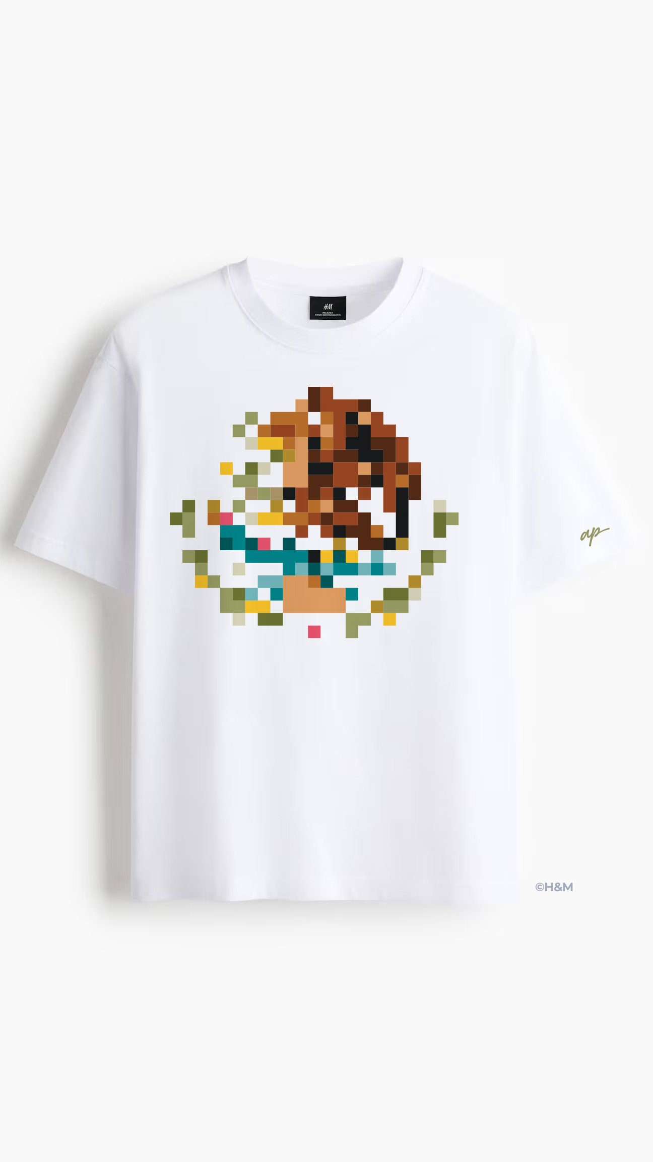 Escudo Nacional en Camiseta H&M Intervención